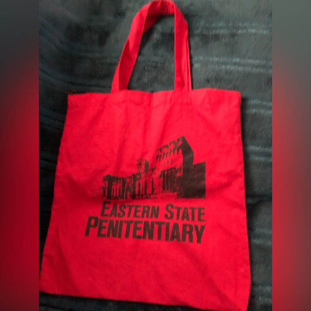 Eastern state penitentiary tote bag